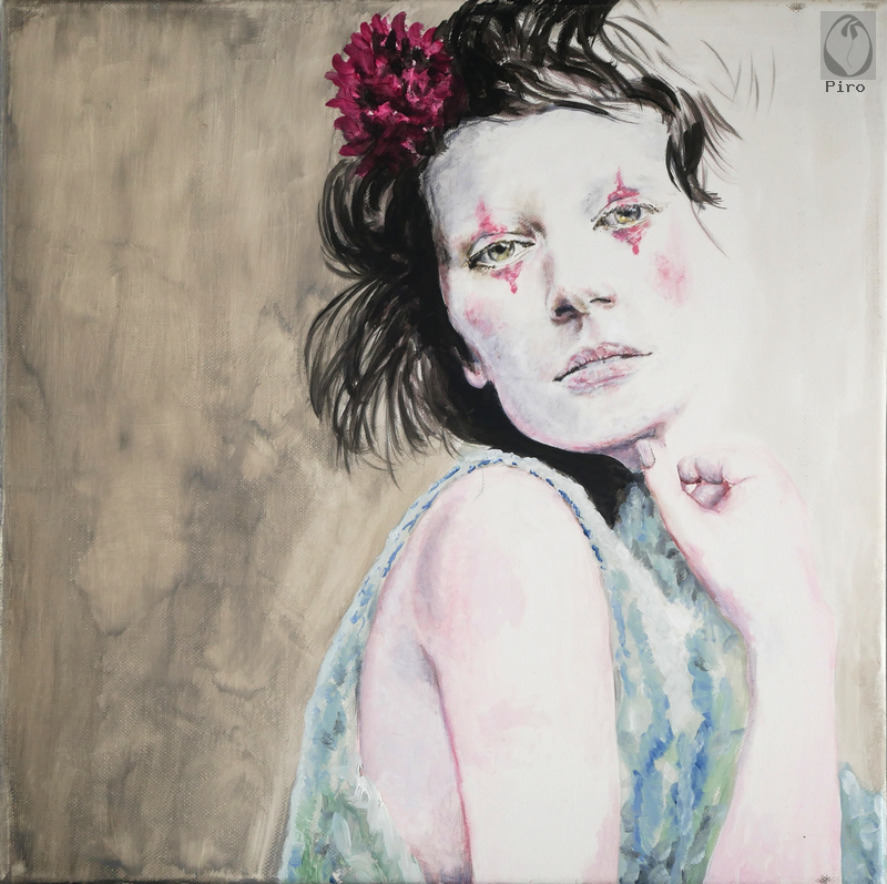 oil on canvas - olio su tela di Piro